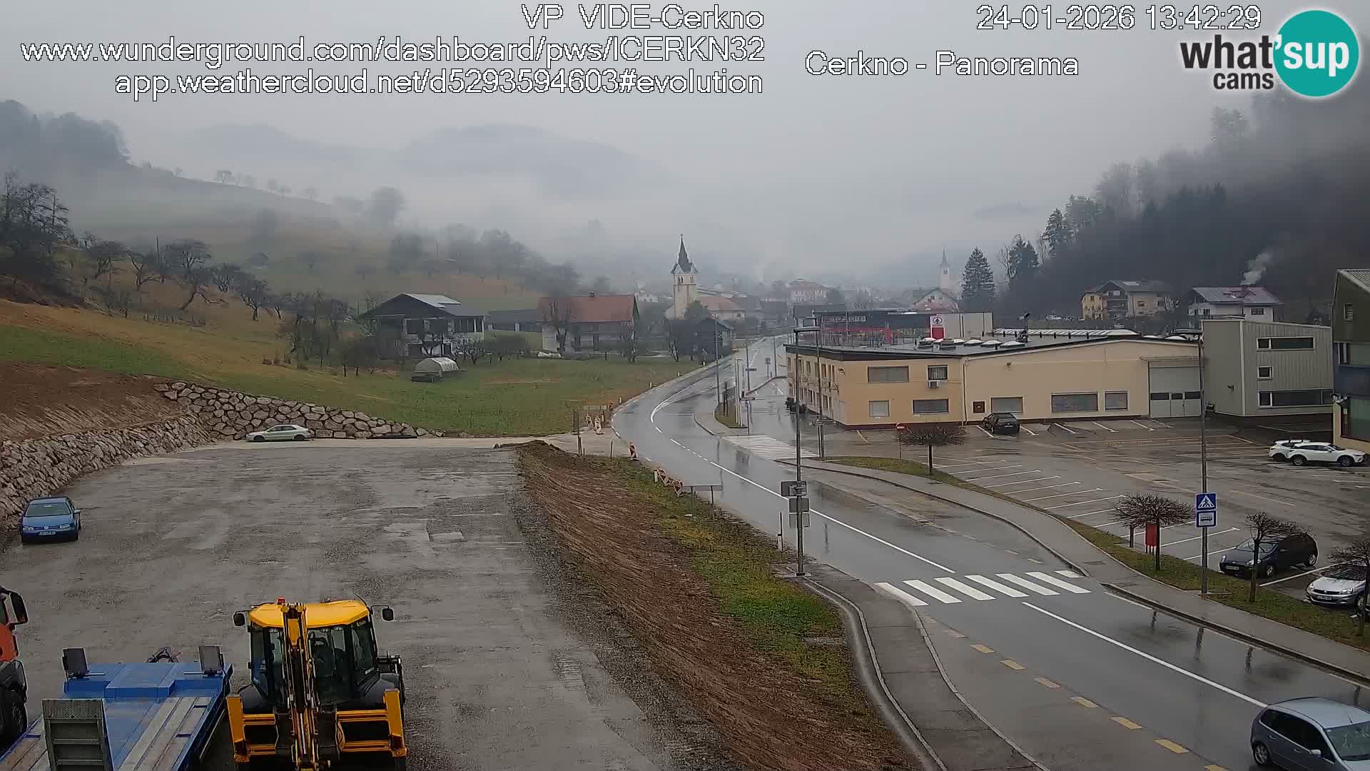 Webcam Ingresso Città di Cerkno