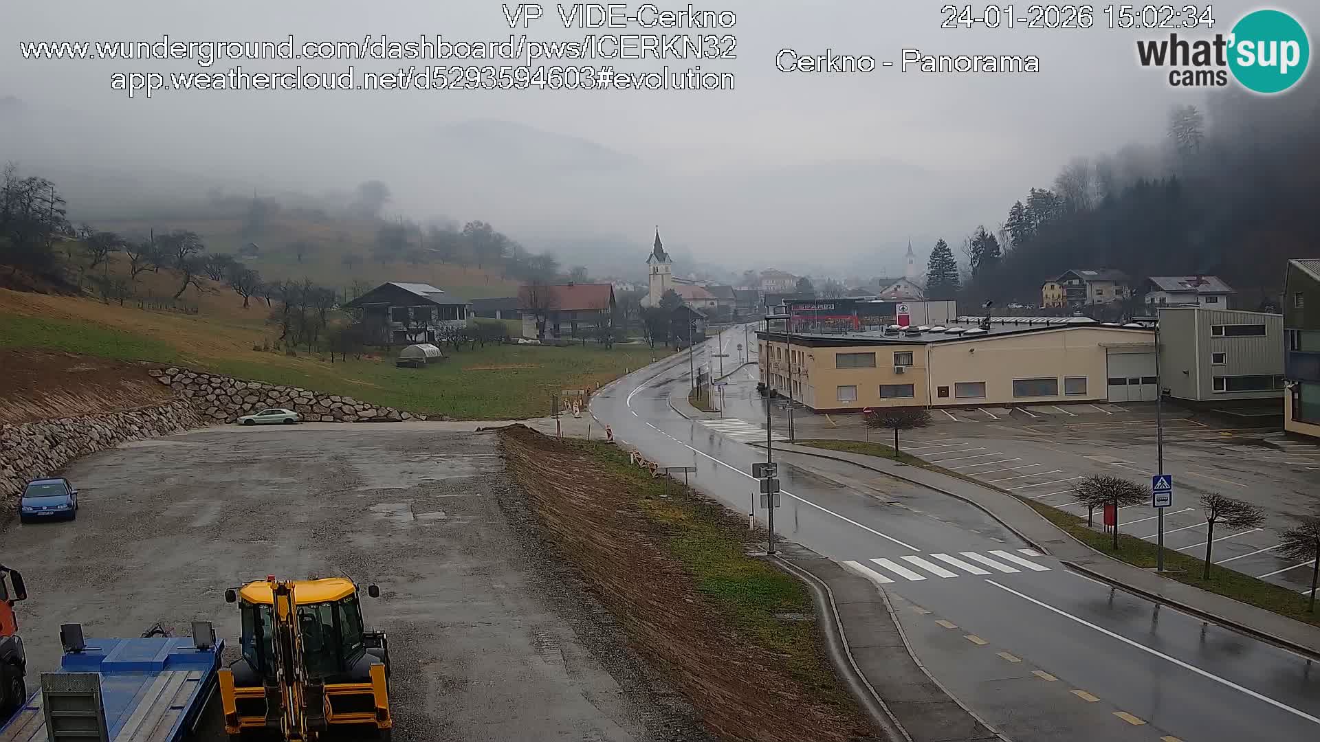 Webcam Ingresso Città di Cerkno