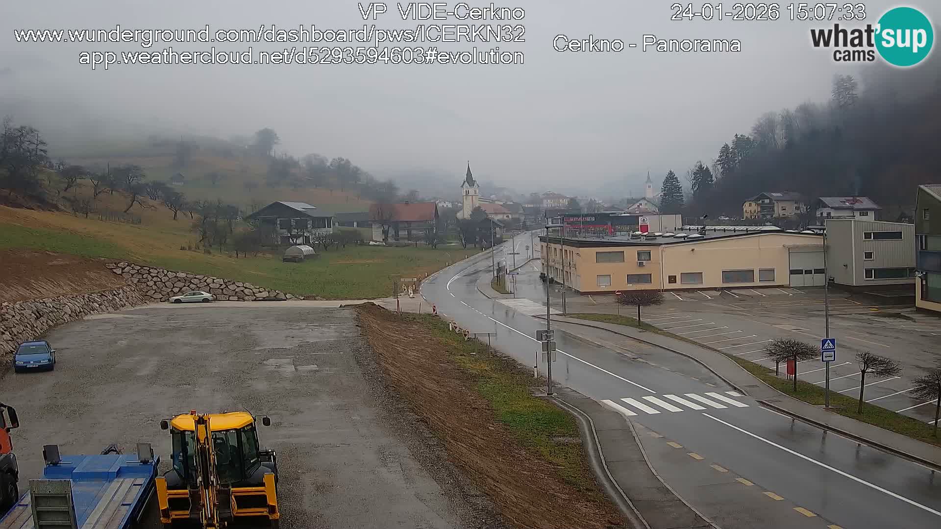 Webcam Ingresso Città di Cerkno