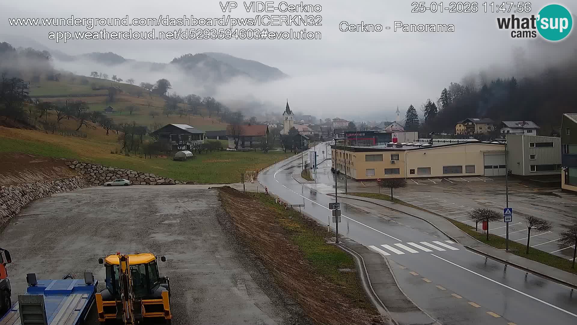 Cerkno Stadteingang Live-Webcam