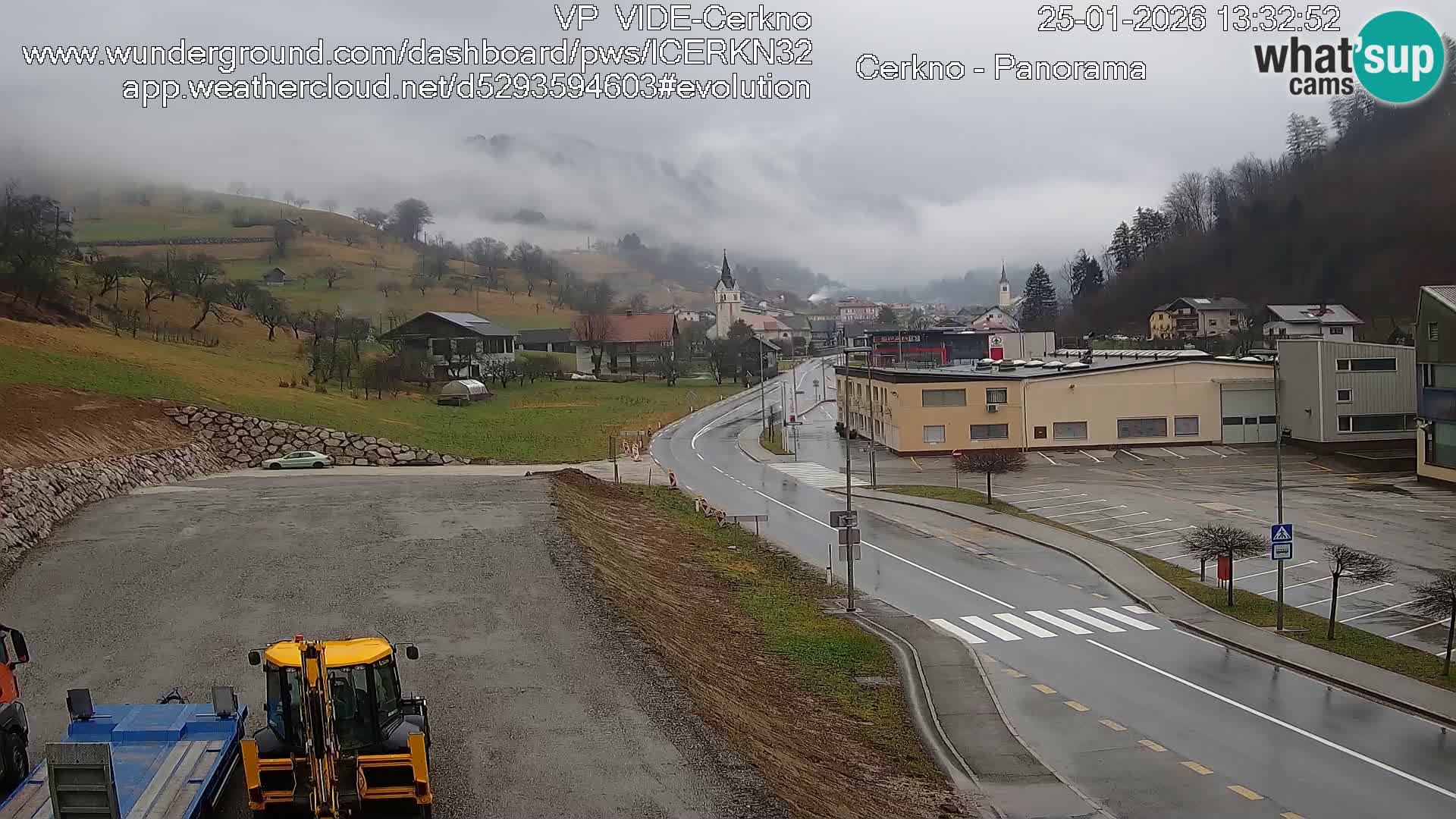 Cerkno Stadteingang Live-Webcam