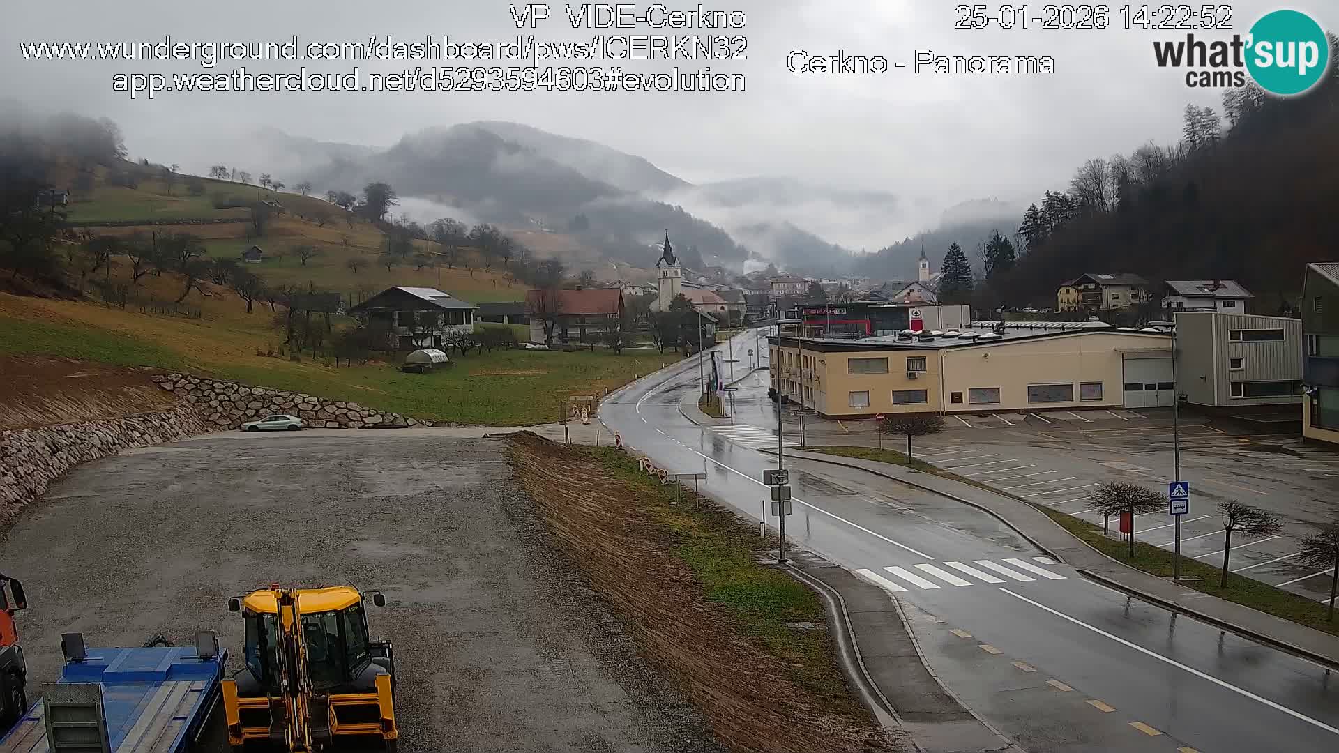 Cerkno Stadteingang Live-Webcam