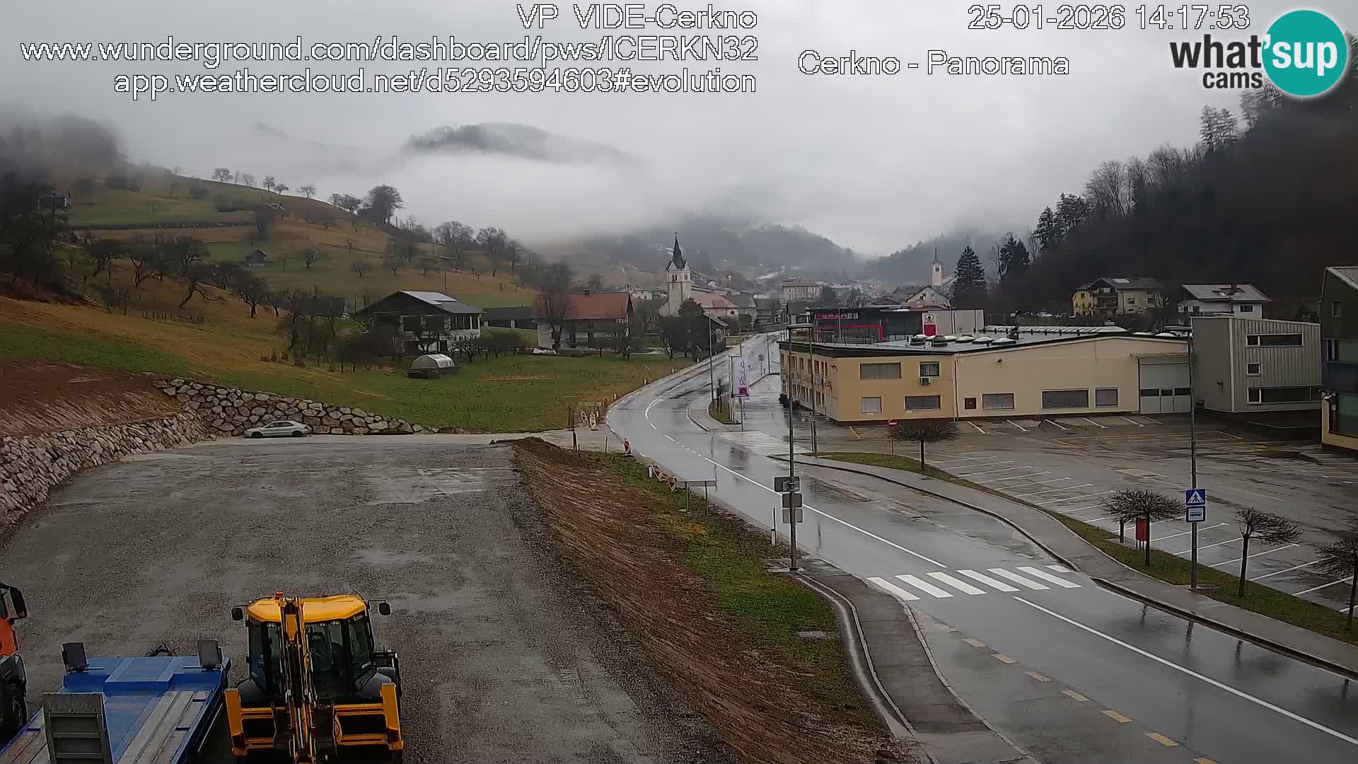 Cerkno Stadteingang Live-Webcam