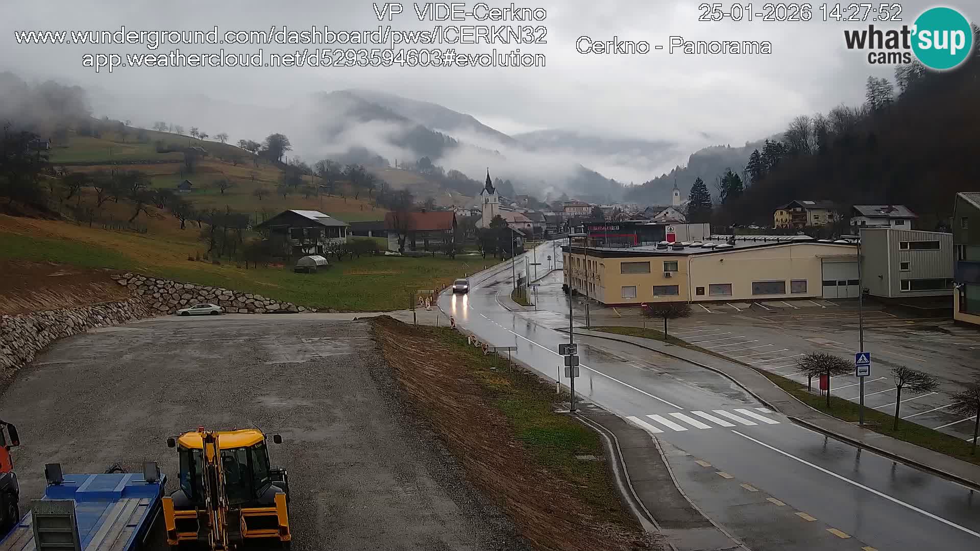Cerkno Stadteingang Live-Webcam