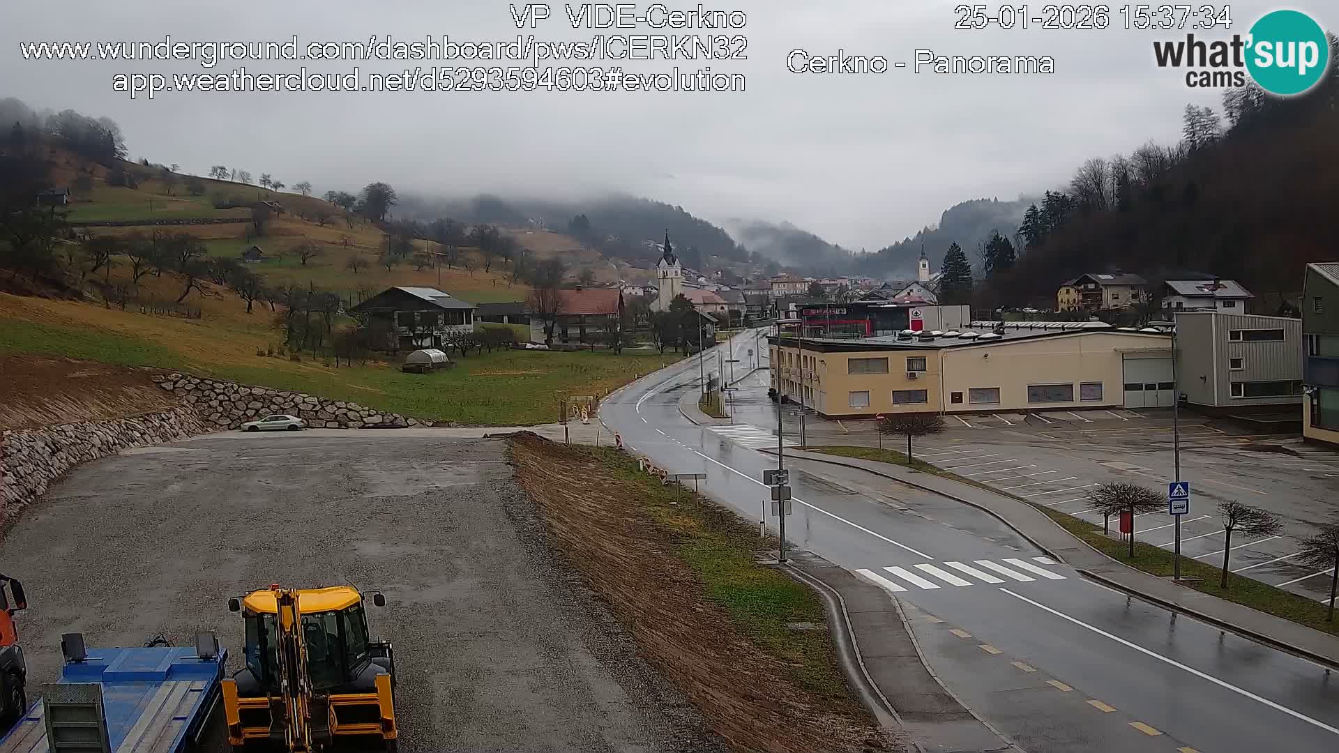 Cerkno Stadteingang Live-Webcam