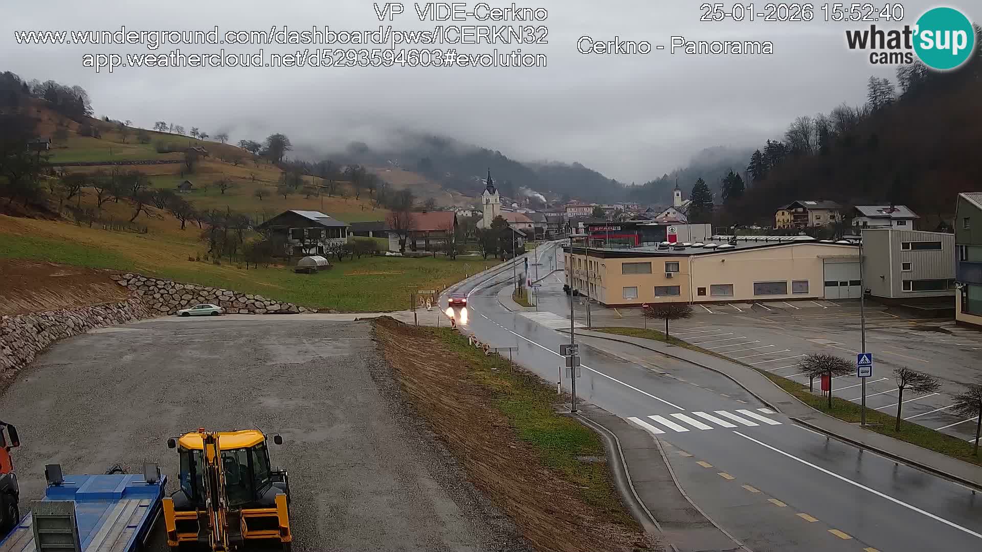 Cerkno Stadteingang Live-Webcam