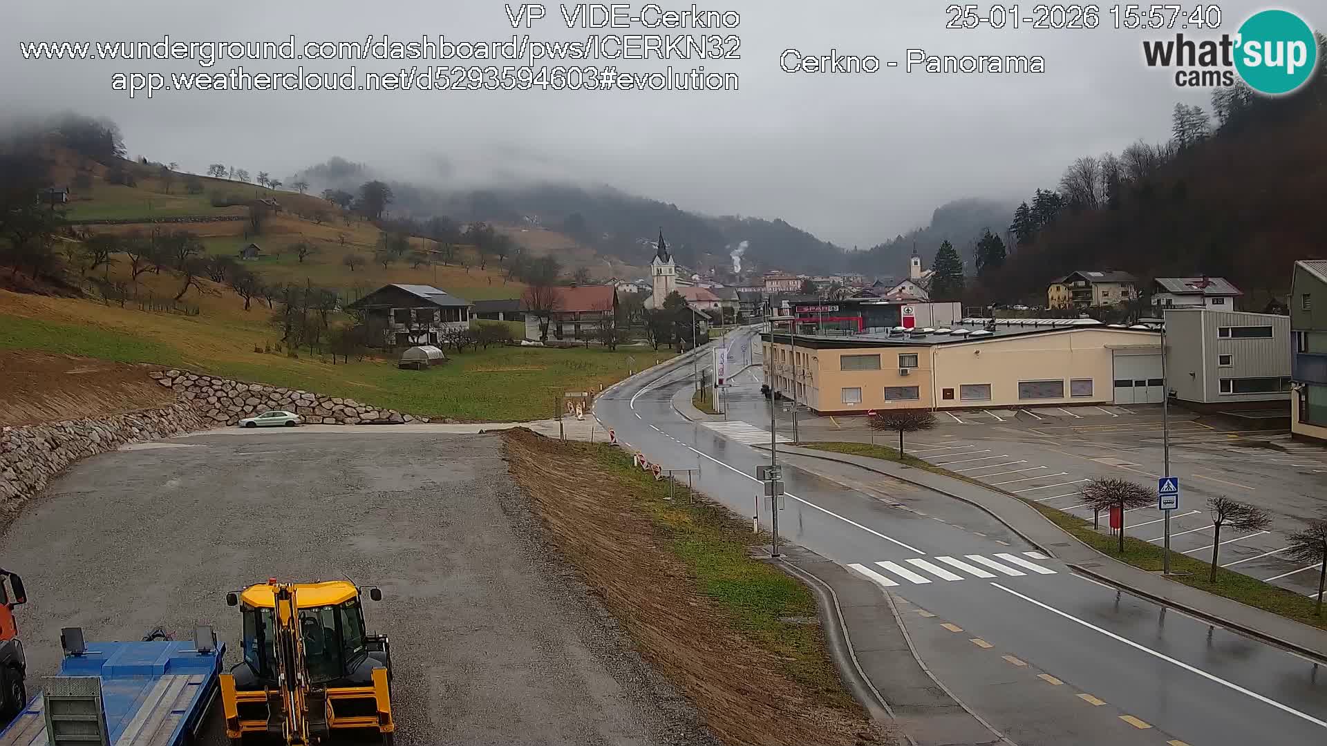 Cerkno Stadteingang Live-Webcam