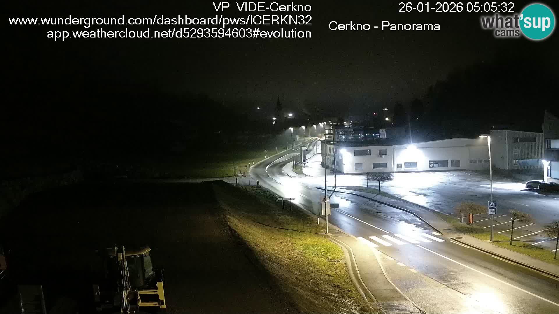 Cerkno ulaz u grad – Kamera uživo