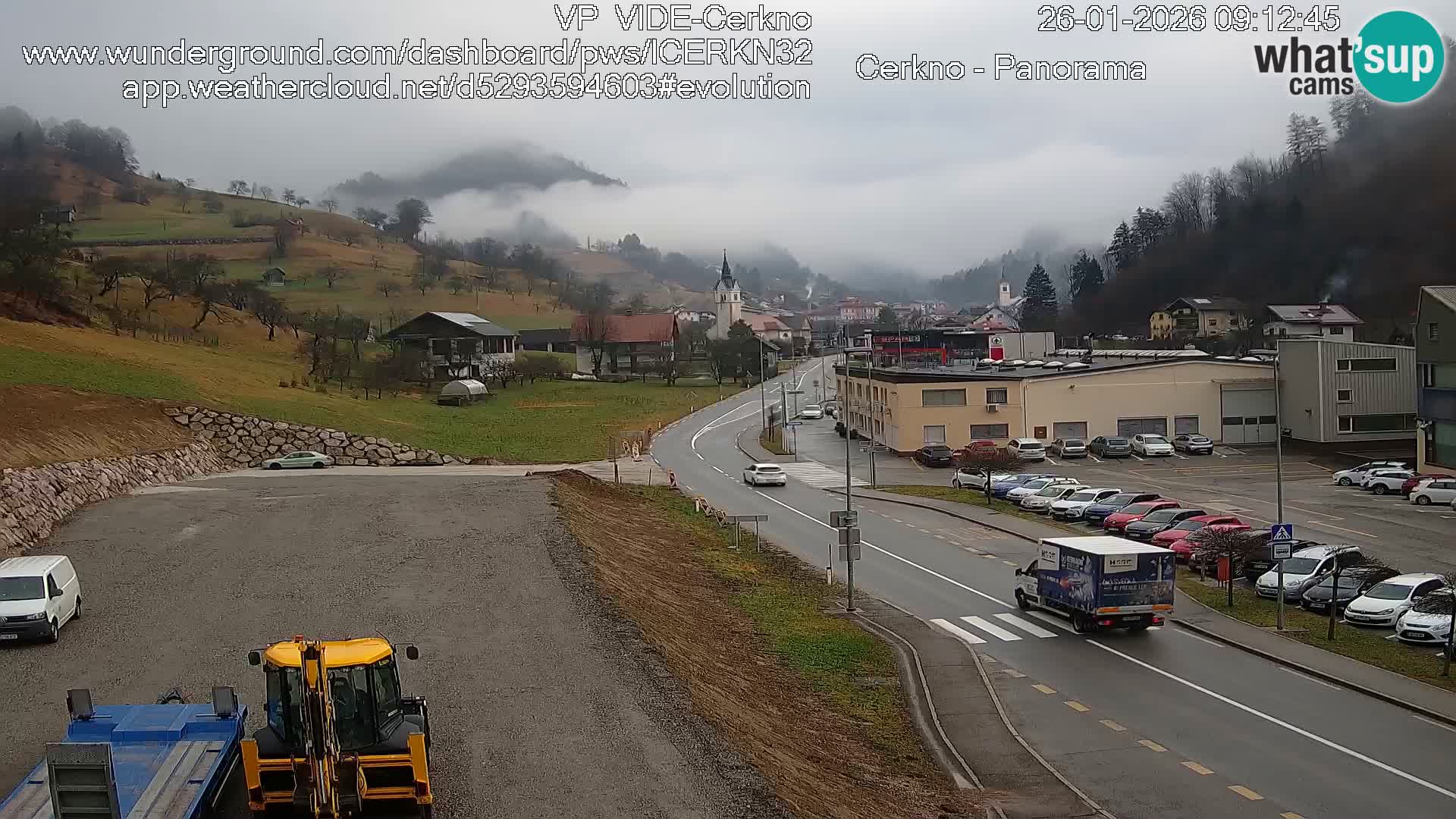 Cerkno Stadteingang Live-Webcam