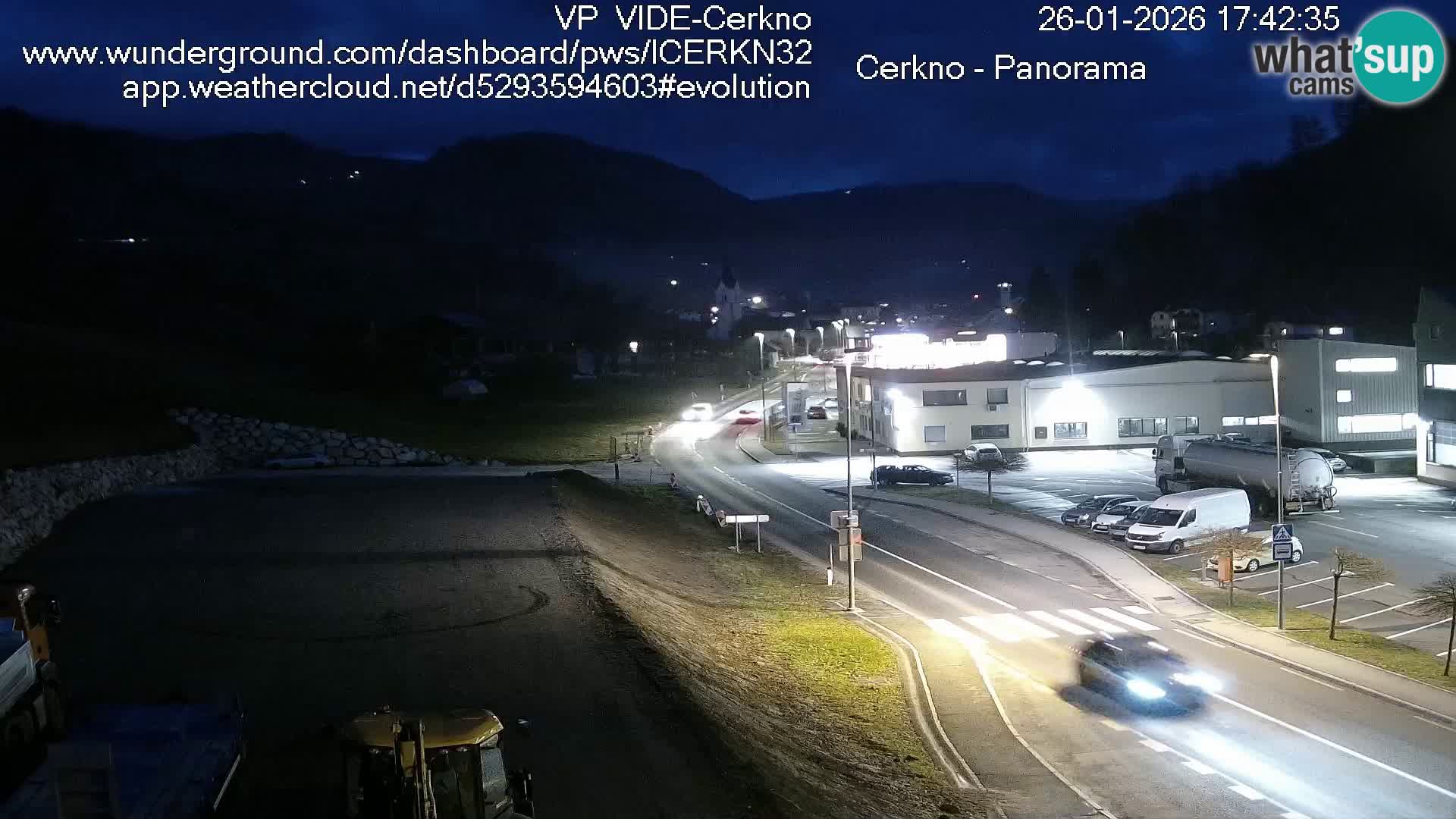 Cerkno Stadteingang Live-Webcam