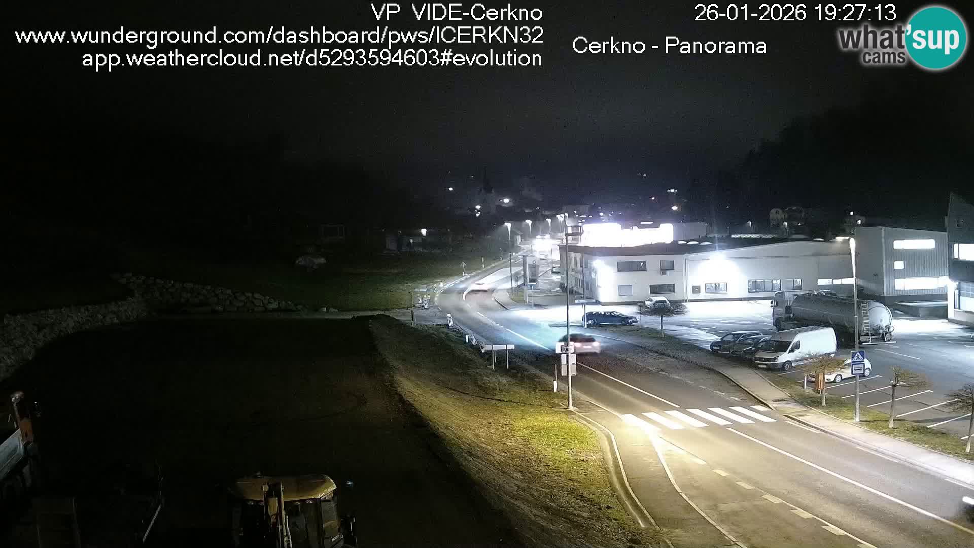 Cerkno Stadteingang Live-Webcam