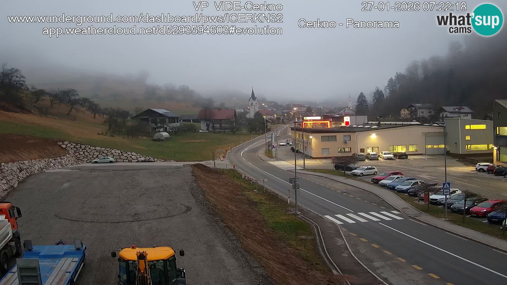 Webcam Ingresso Città di Cerkno