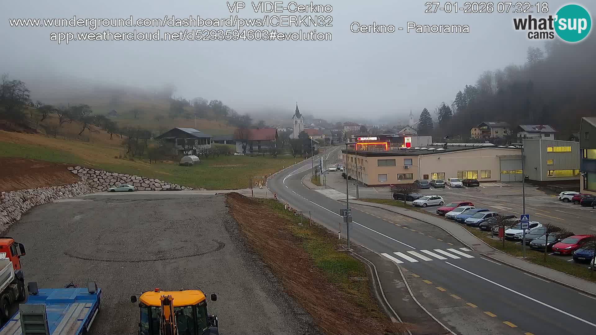 Cerkno Stadteingang Live-Webcam
