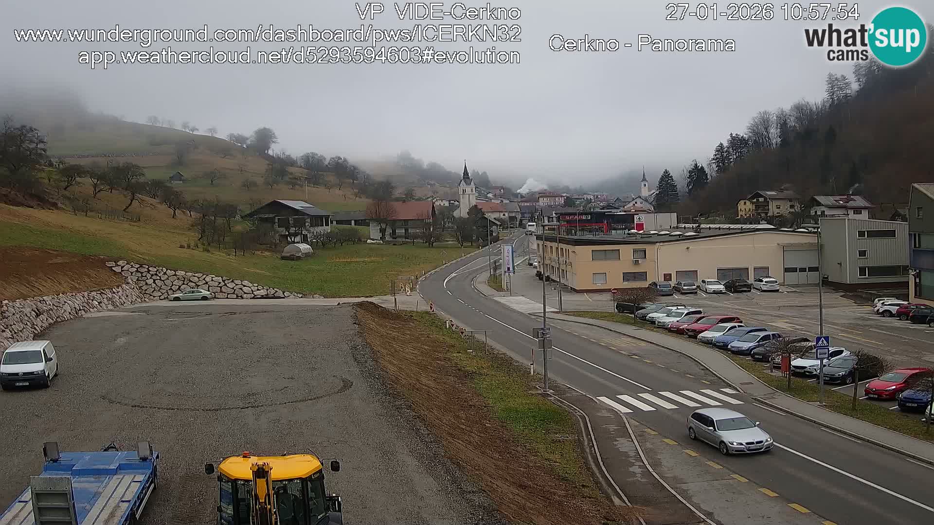 Webcam Ingresso Città di Cerkno