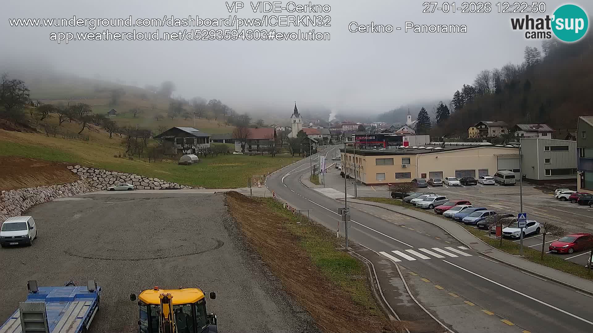 Webcam Ingresso Città di Cerkno