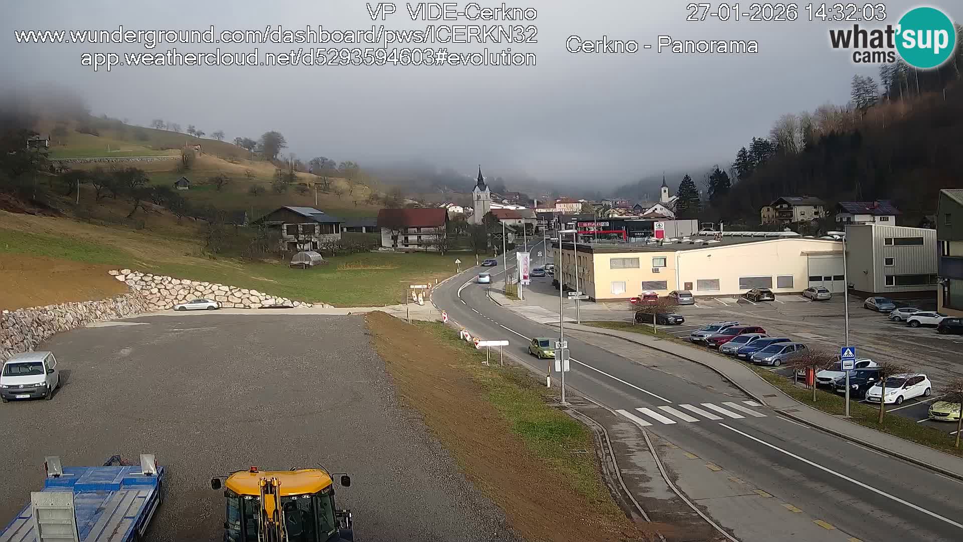 Cerkno Stadteingang Live-Webcam