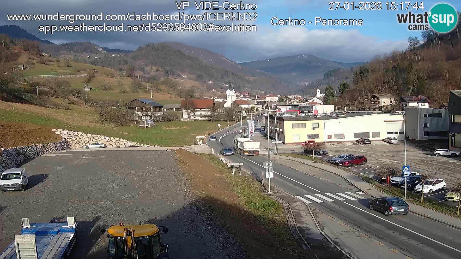 Webcam Ingresso Città di Cerkno