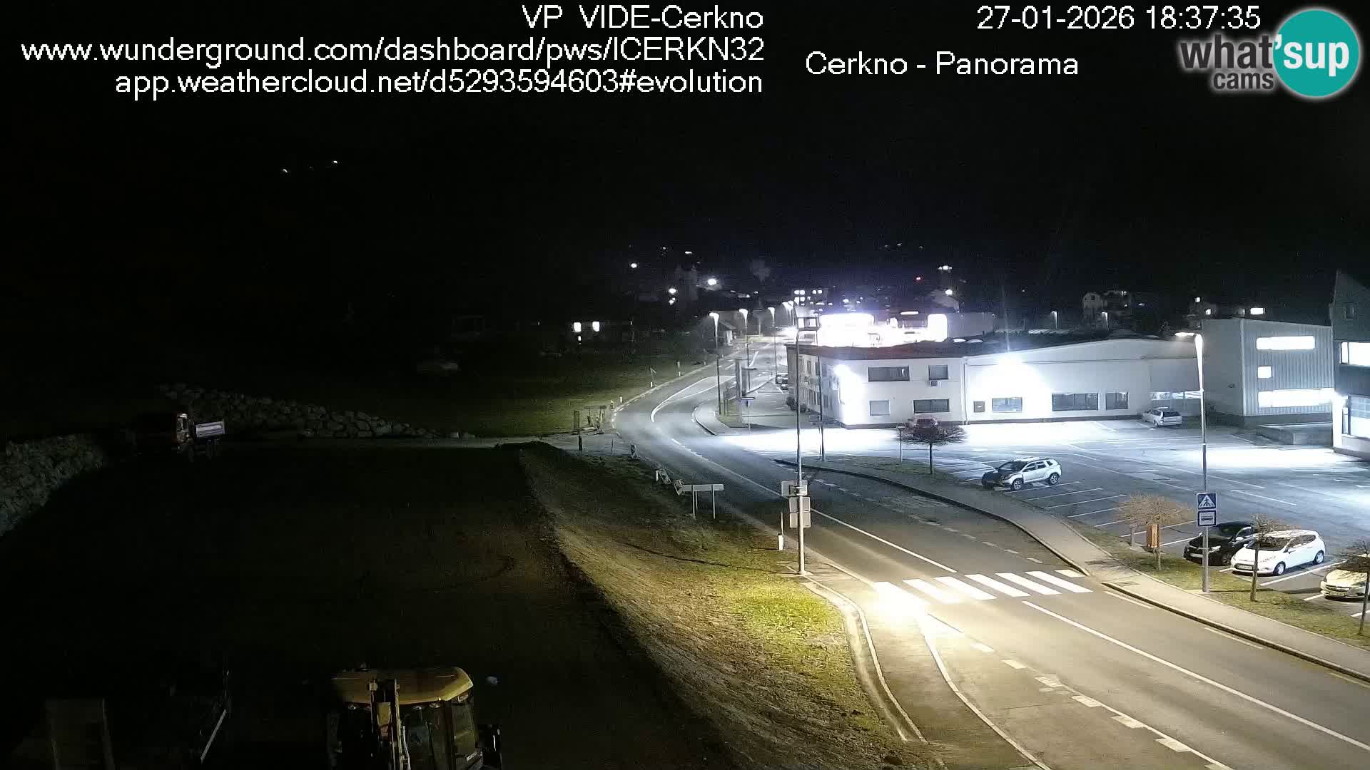 Cerkno ulaz u grad – Kamera uživo