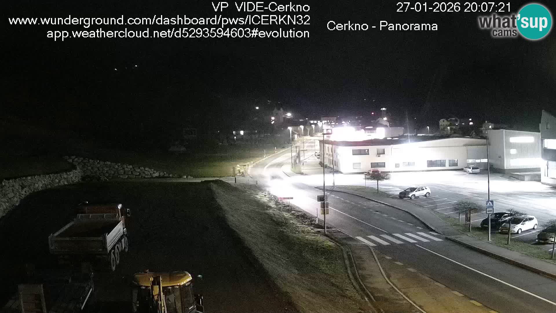 Cerkno ulaz u grad – Kamera uživo