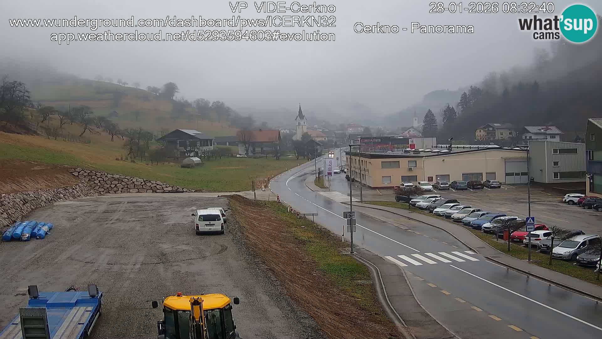 Webcam Ingresso Città di Cerkno
