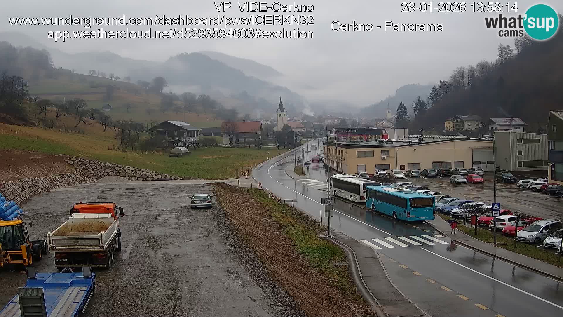Cerkno Stadteingang Live-Webcam