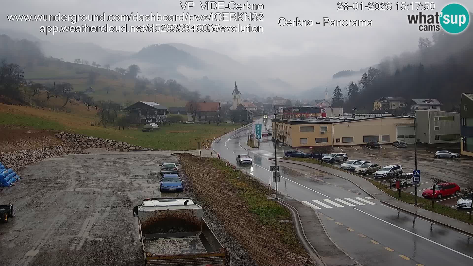 Cerkno Stadteingang Live-Webcam