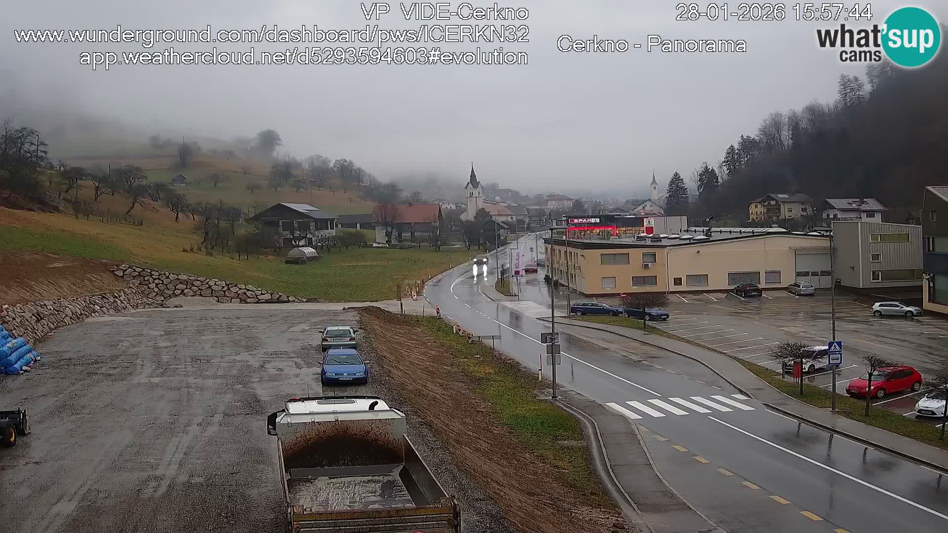 Webcam Ingresso Città di Cerkno