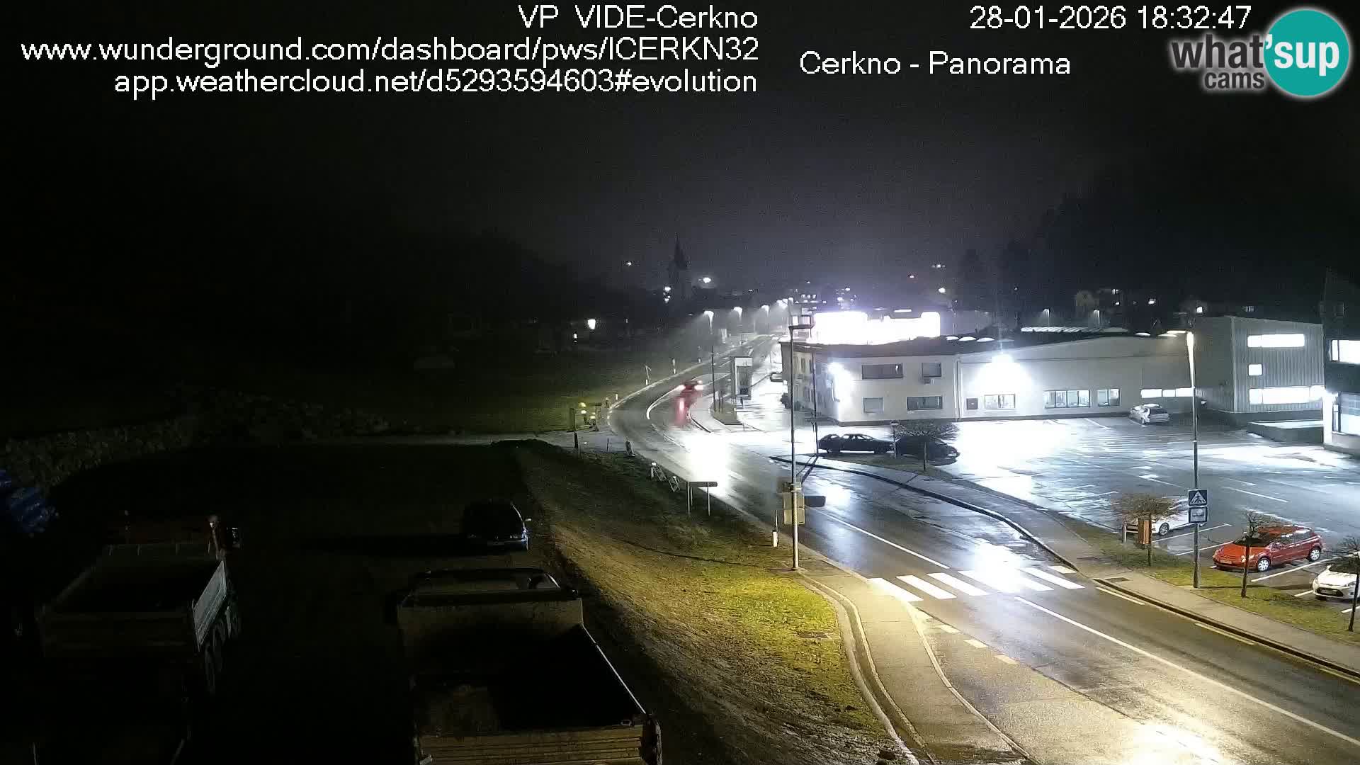 Webcam Ingresso Città di Cerkno