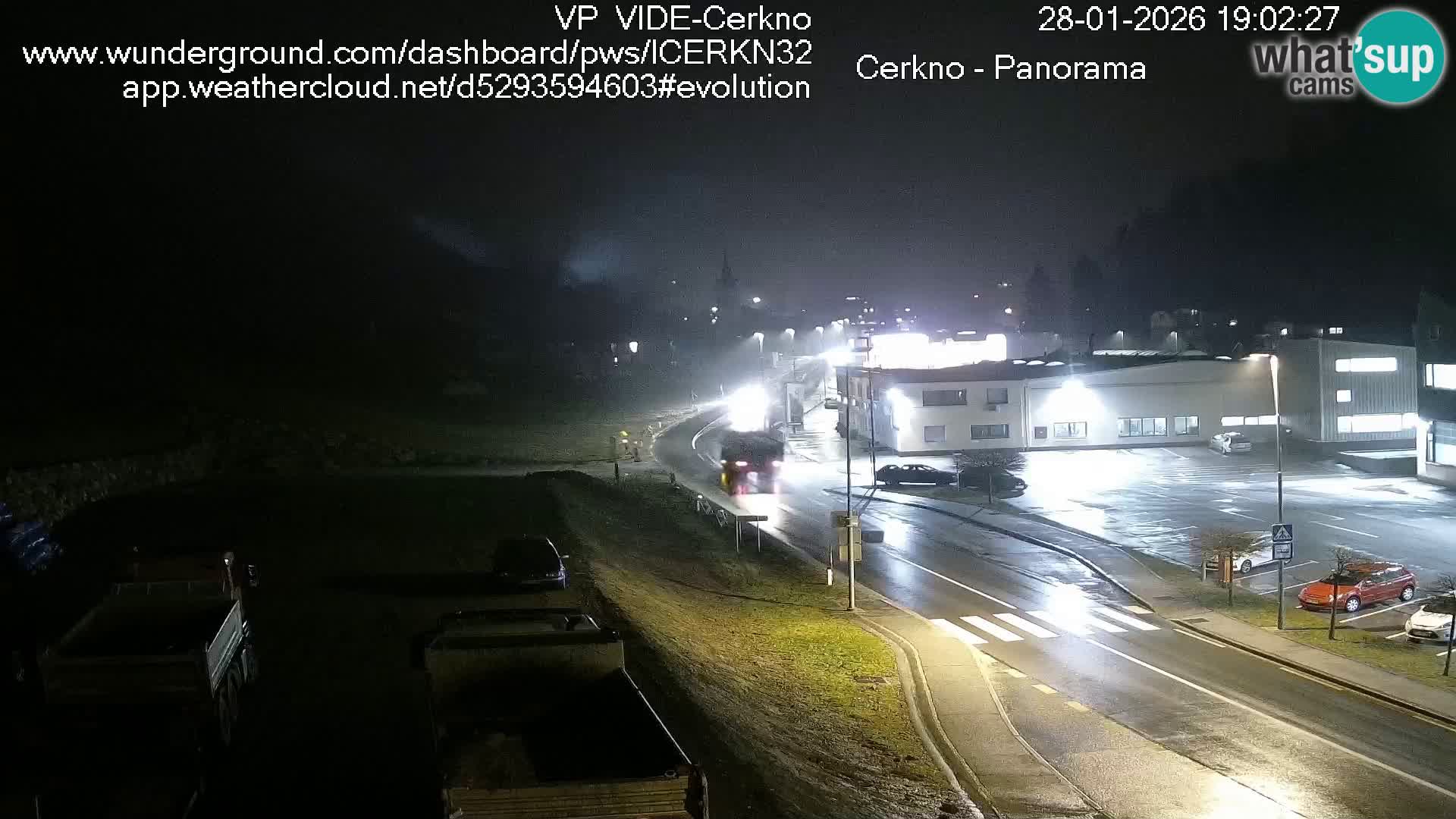 Cerkno Stadteingang Live-Webcam