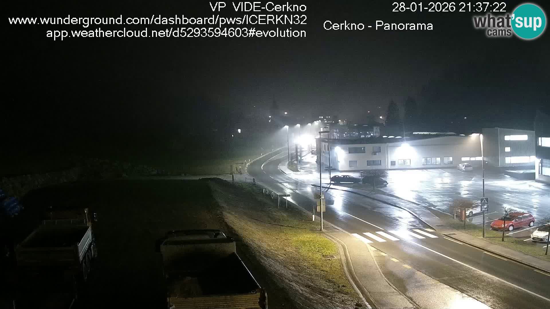 Cerkno ulaz u grad – Kamera uživo