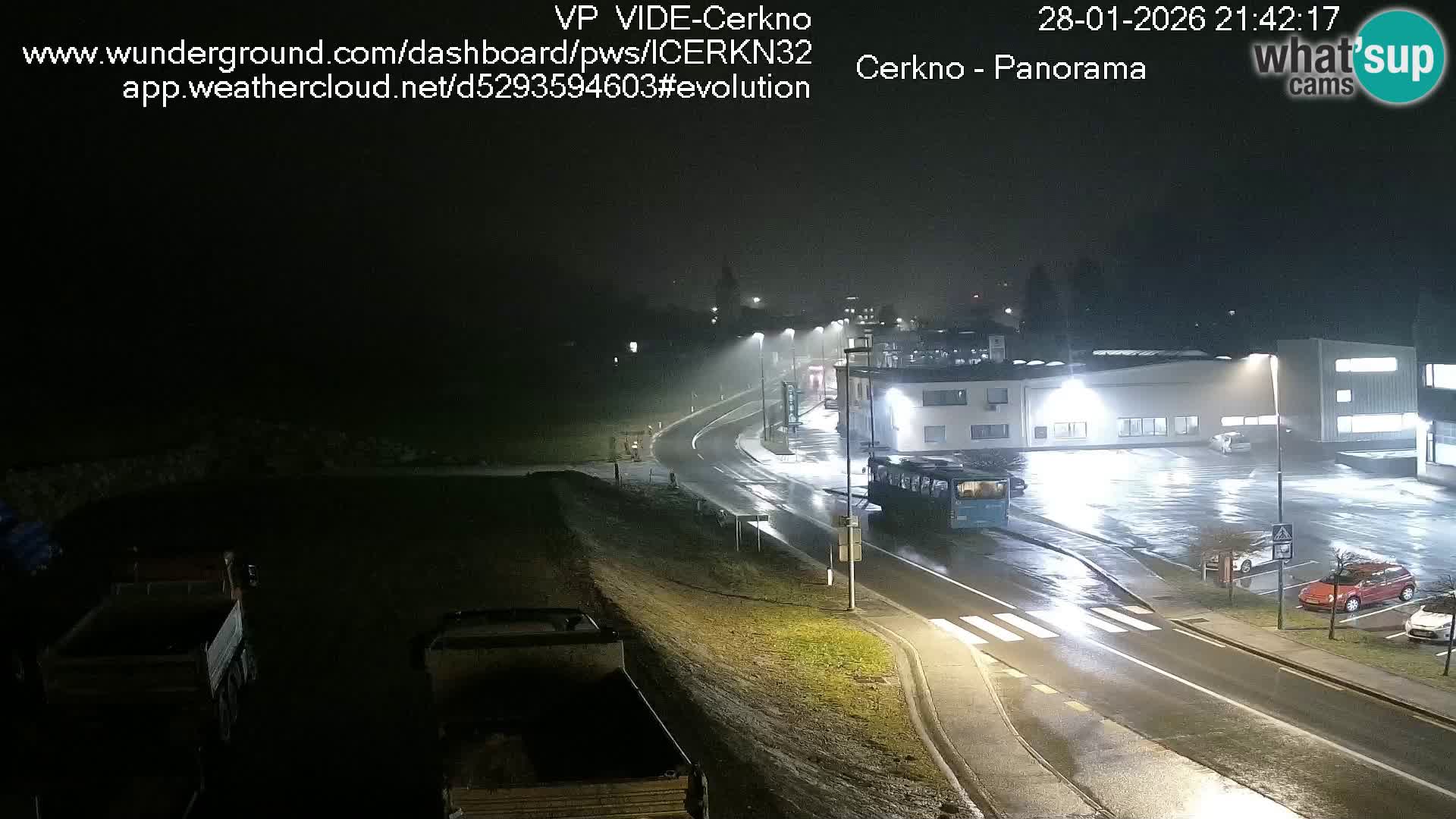 Cerkno ulaz u grad – Kamera uživo