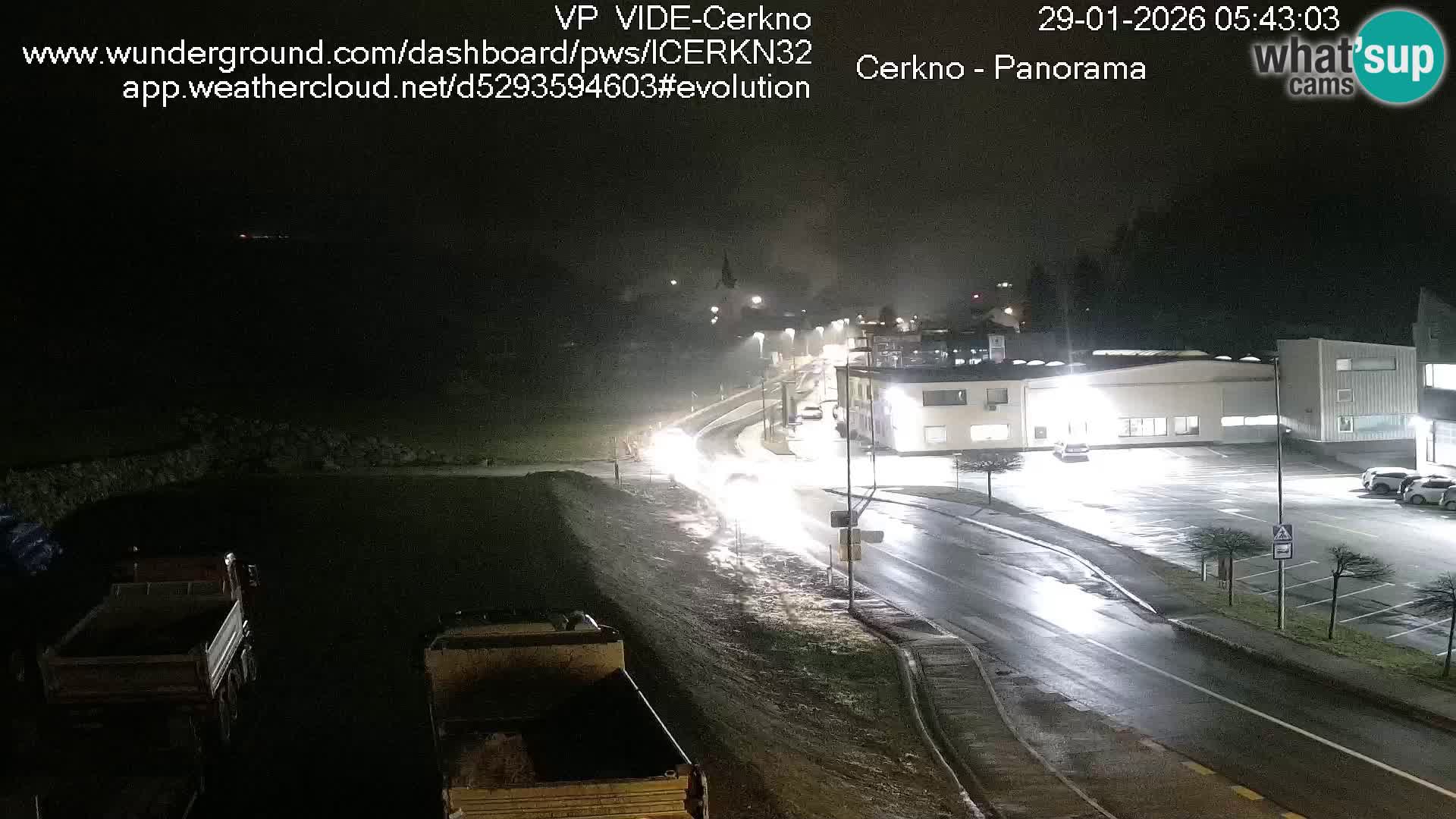 Webcam Ingresso Città di Cerkno