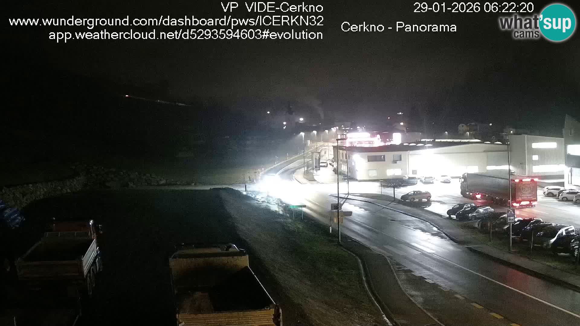 Cerkno ulaz u grad – Kamera uživo