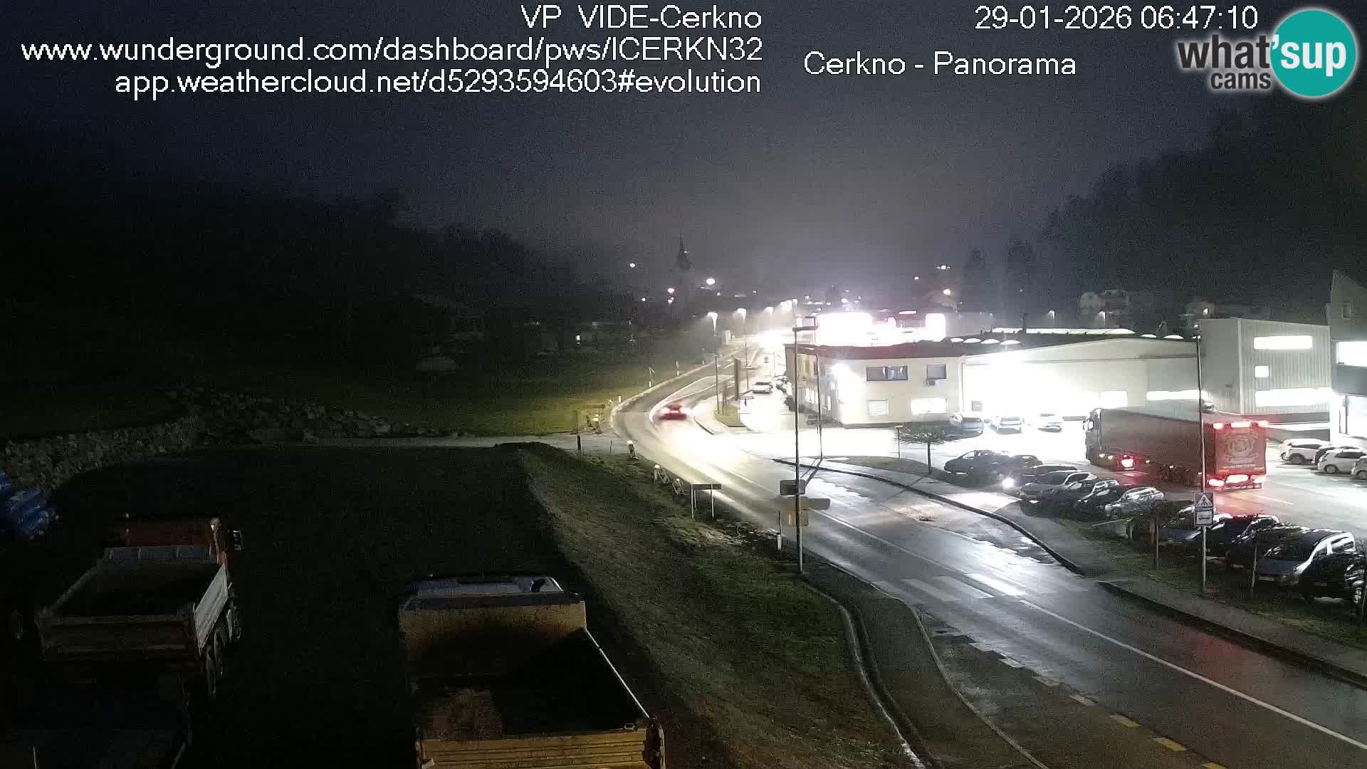 Cerkno Stadteingang Live-Webcam