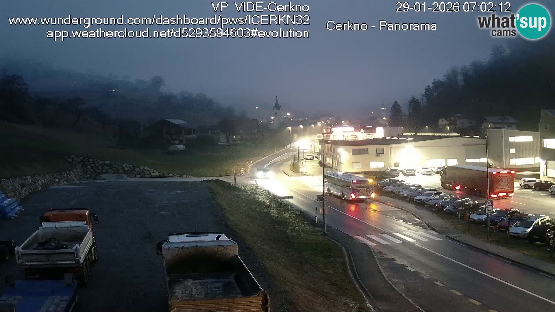 Cerkno Stadteingang Live-Webcam