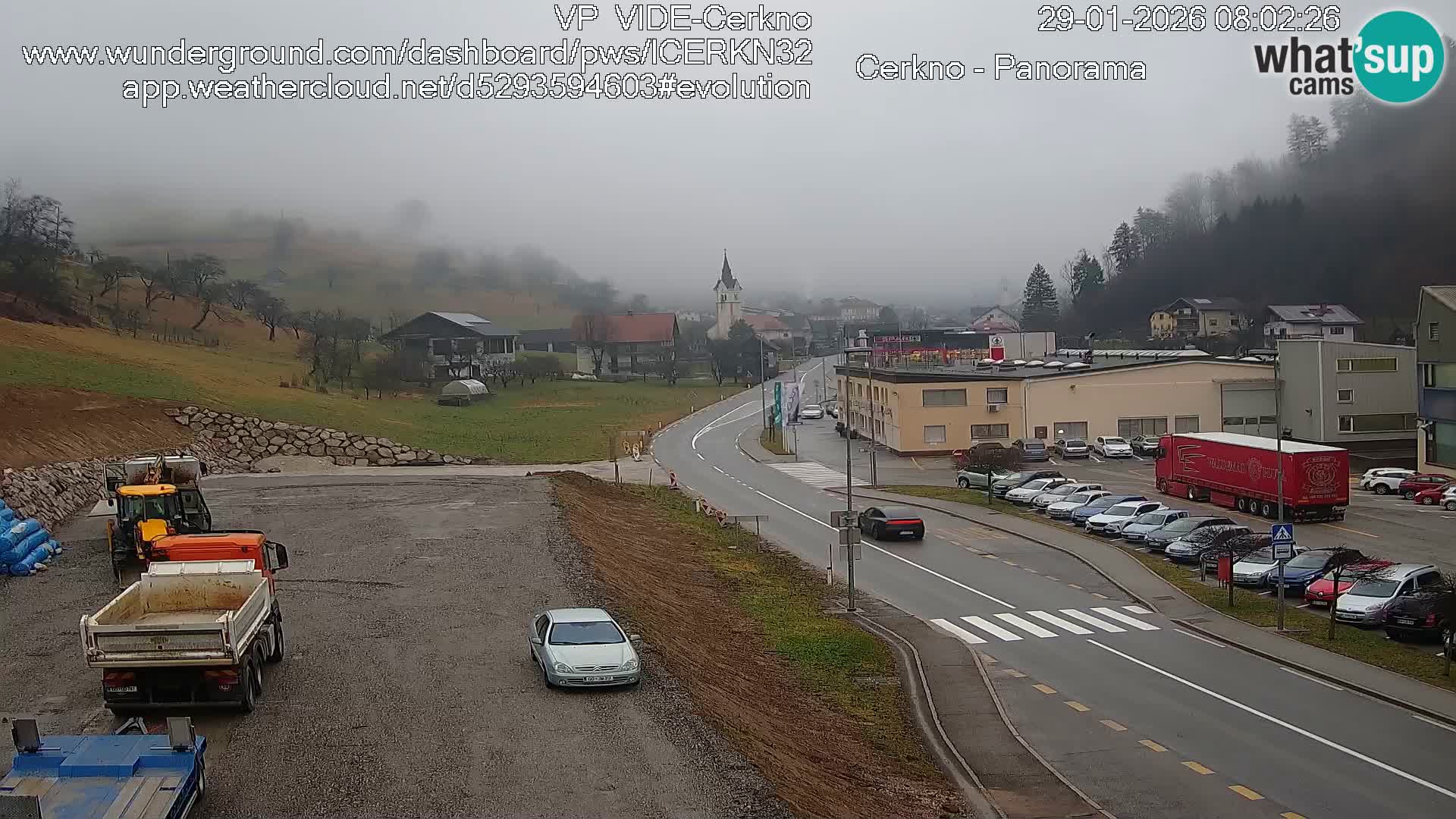 Cerkno Stadteingang Live-Webcam