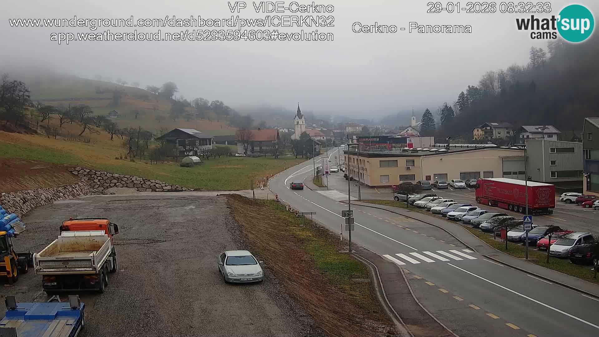 Webcam Ingresso Città di Cerkno