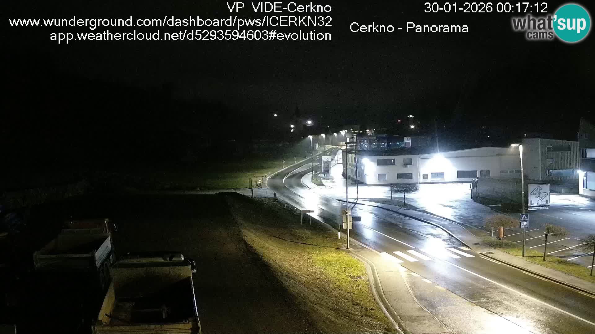 Webcam Ingresso Città di Cerkno