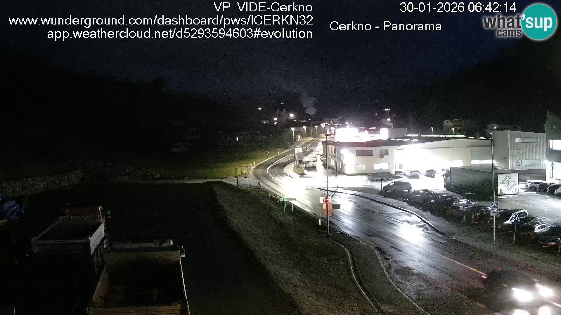 Webcam Ingresso Città di Cerkno