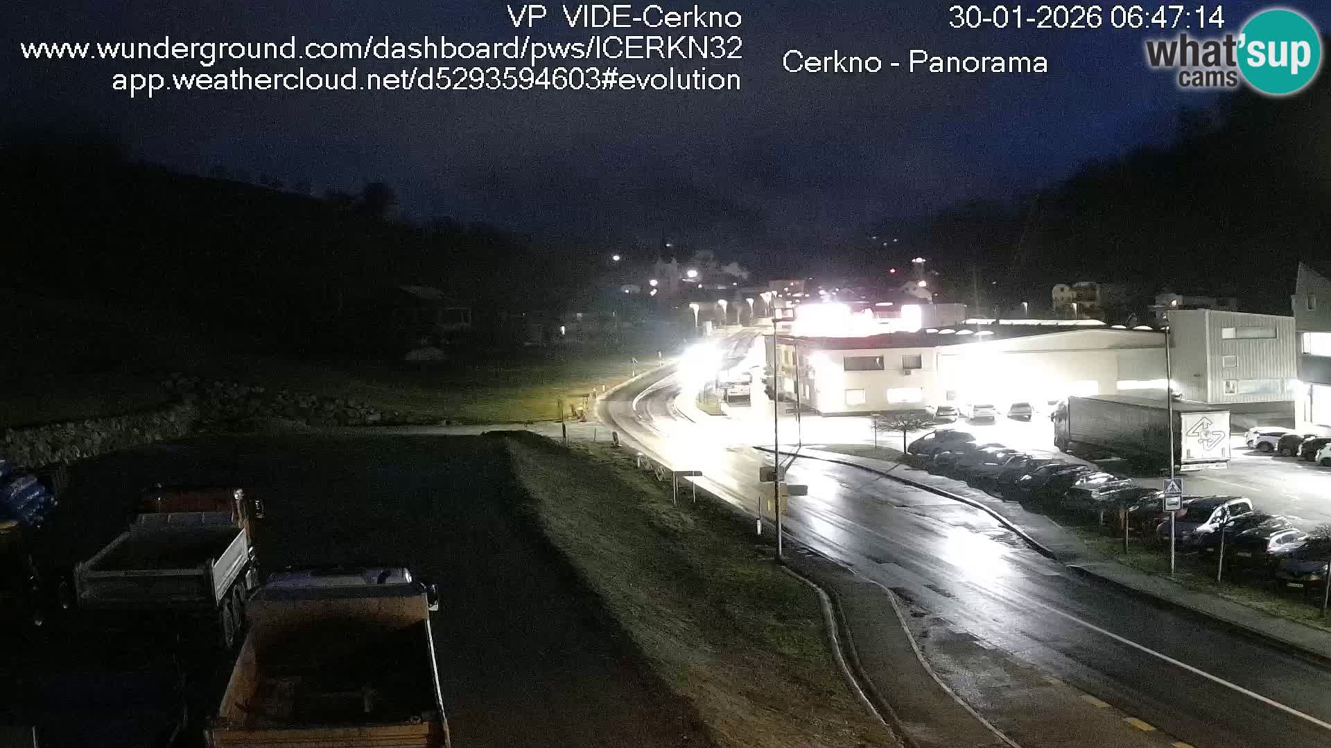 Webcam Ingresso Città di Cerkno