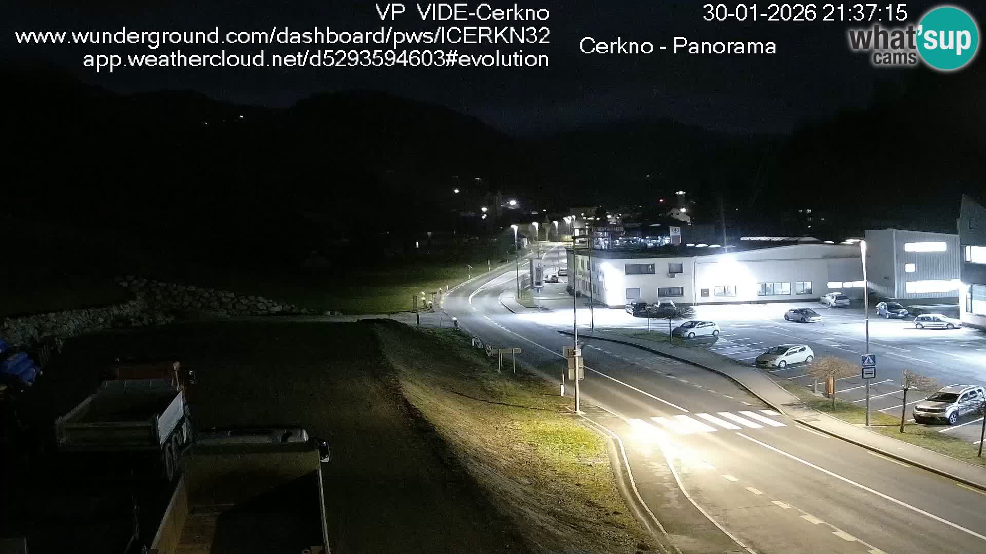 Cerkno Stadteingang Live-Webcam