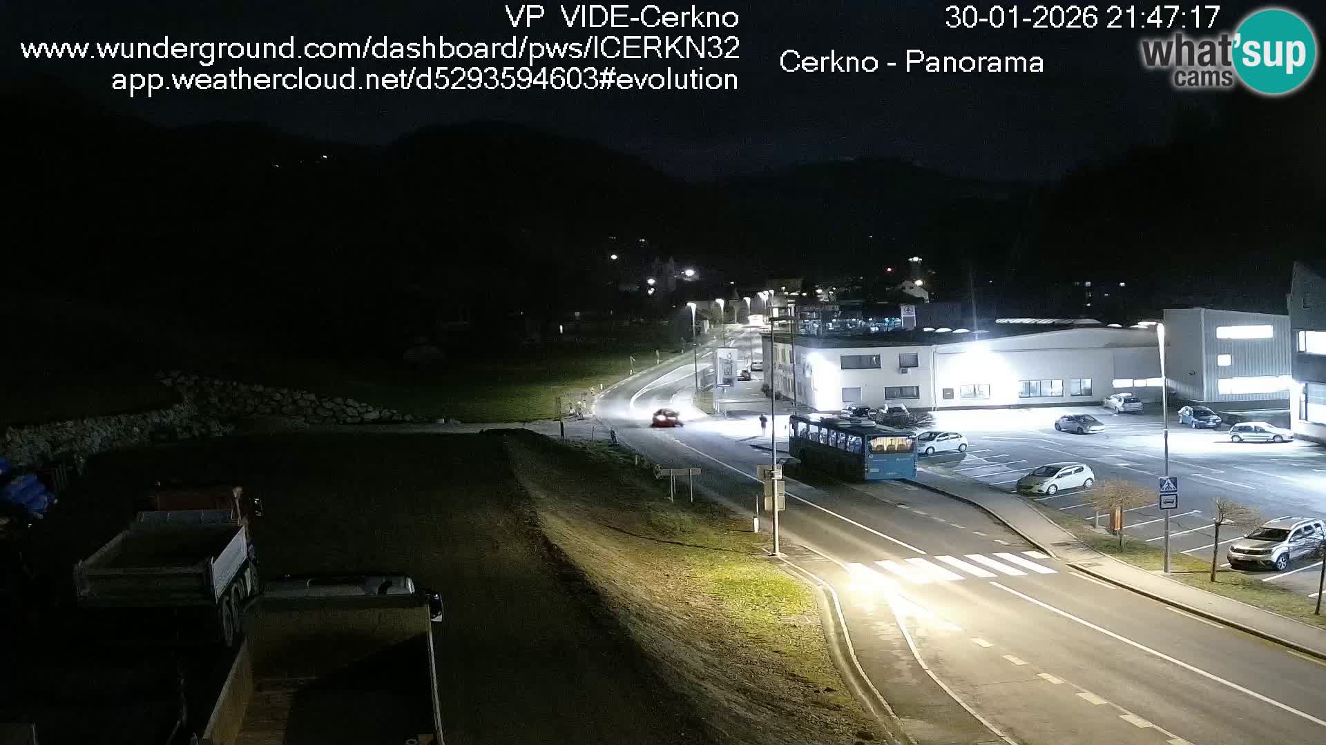 Cerkno Stadteingang Live-Webcam