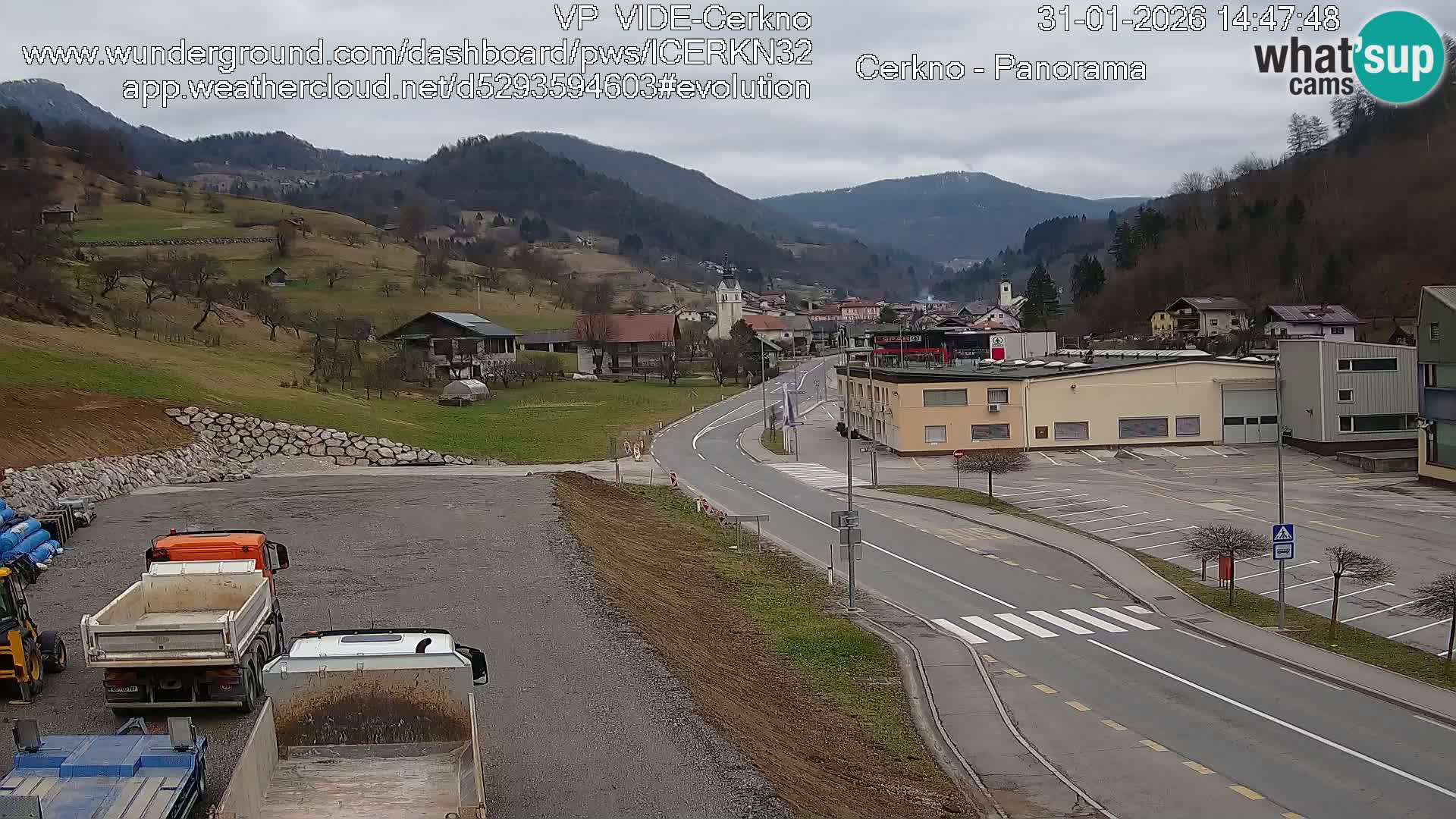 Webcam Ingresso Città di Cerkno