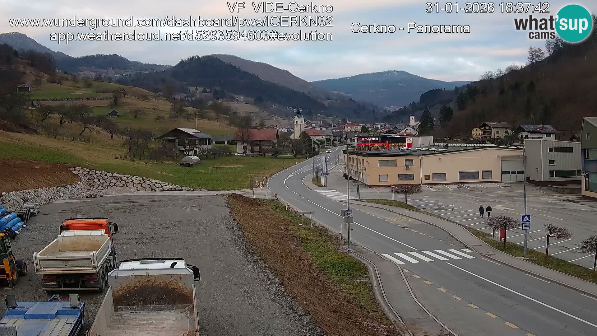 Webcam Ingresso Città di Cerkno