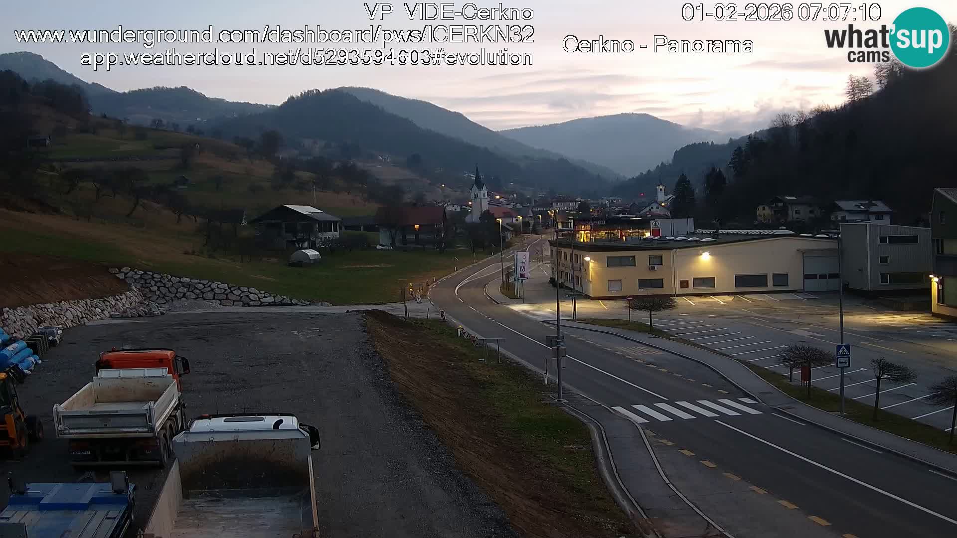 Webcam Ingresso Città di Cerkno
