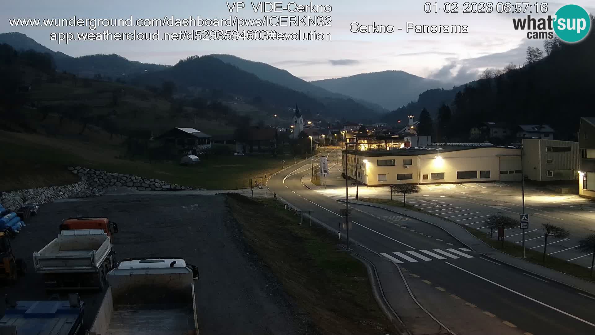 Webcam Ingresso Città di Cerkno