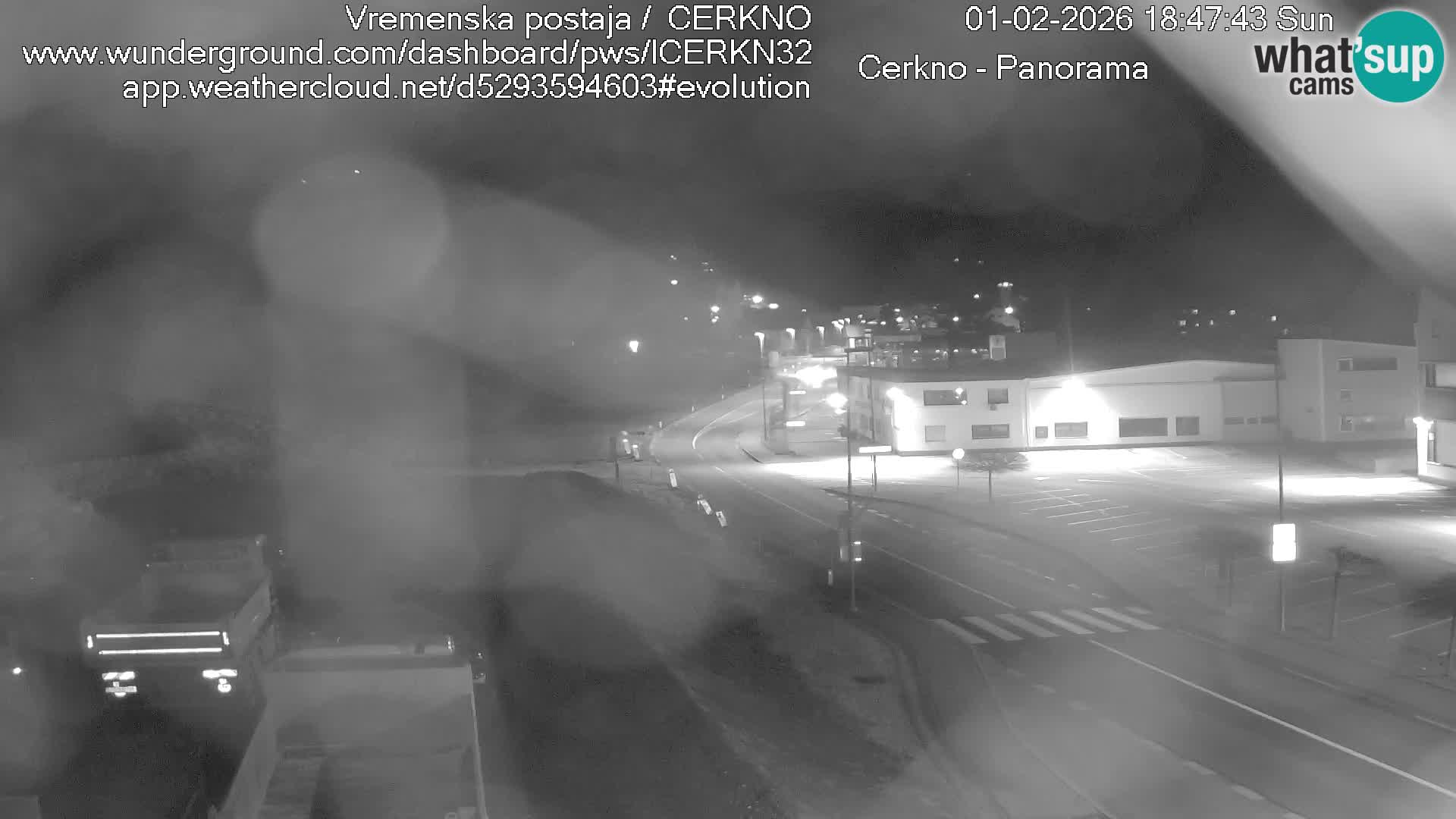 Cerkno ulaz u grad – Kamera uživo