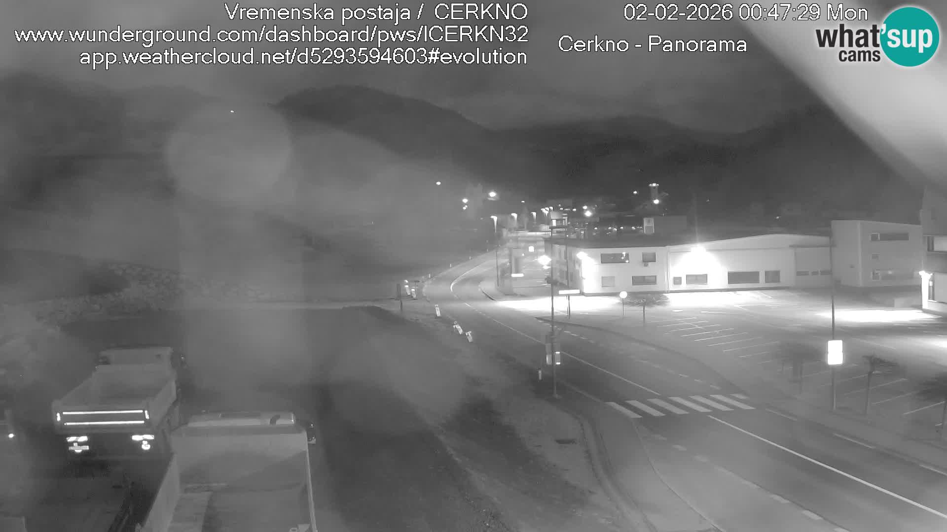 Cerkno ulaz u grad – Kamera uživo