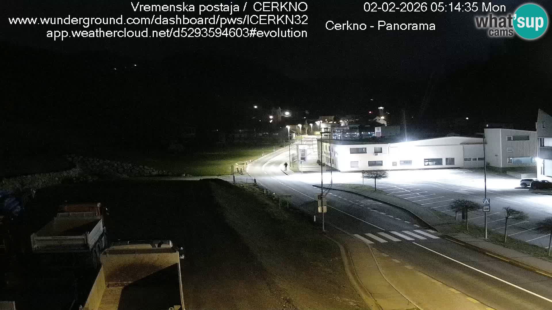 Cerkno ulaz u grad – Kamera uživo