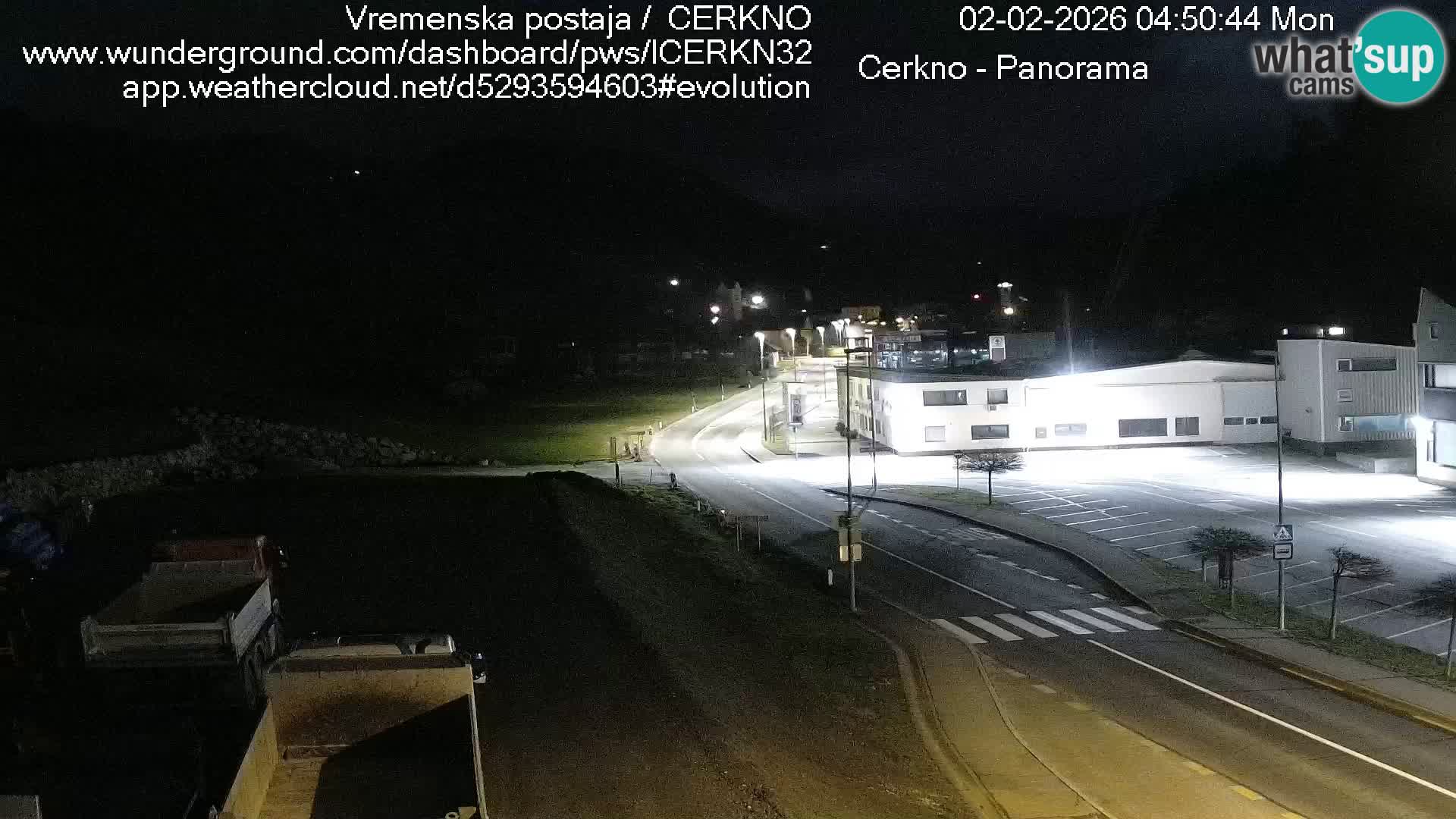 Cerkno ulaz u grad – Kamera uživo